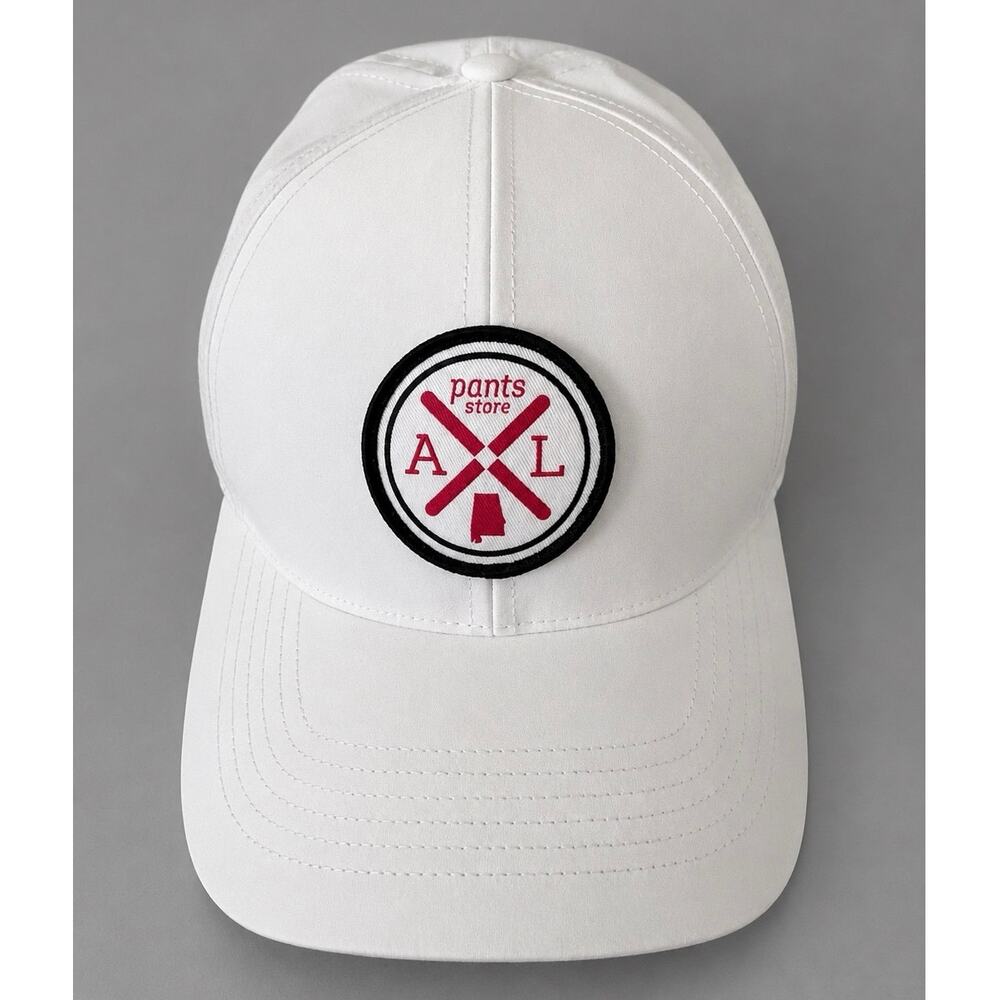 Richardson Outdoor White Performance Adjustable Alabama Pants Store Hat Cap